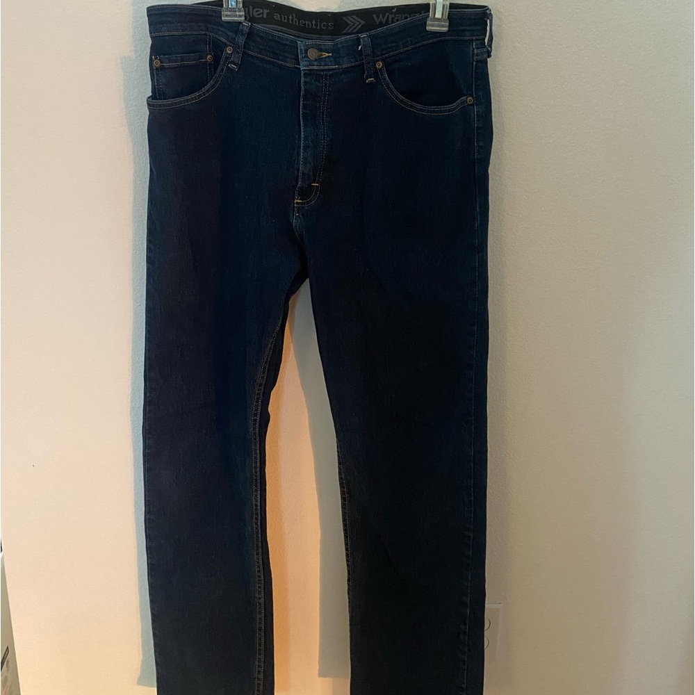 Wrangler Blue Jeans Mens 35x32